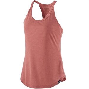 Patagonia W'S CAP COOL TRAIL TANK size M in rosehip